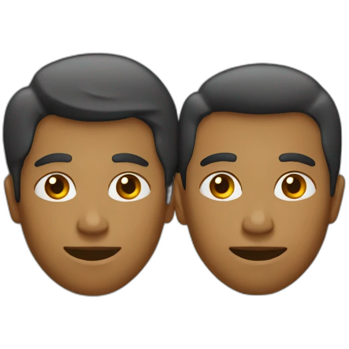 Two persons in singles  emoji