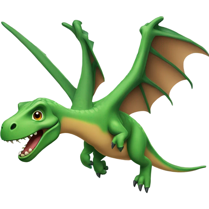flying dinosaur emoji