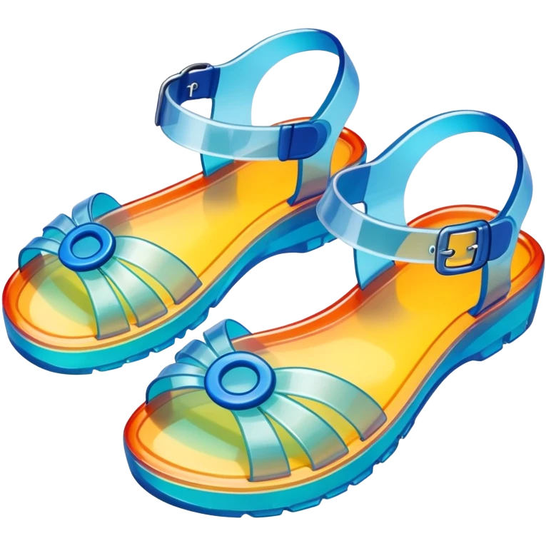 1990’s jelly sandals emoji