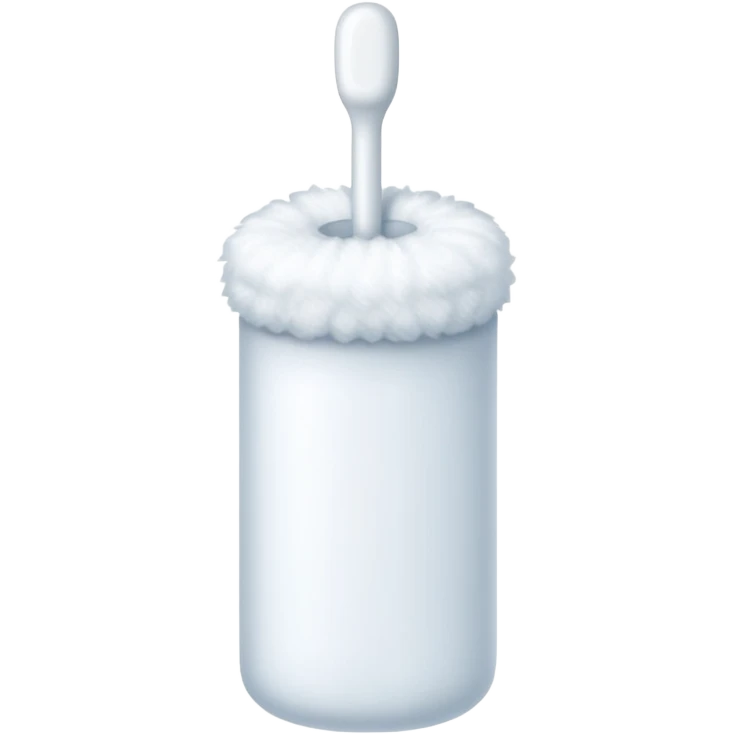 Cotton swabs emoji