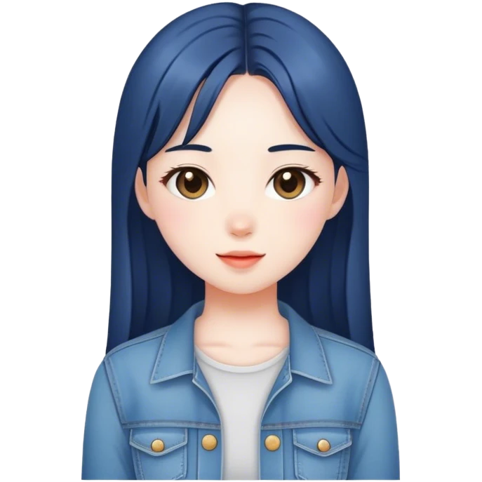 NewJeans member haerin  emoji