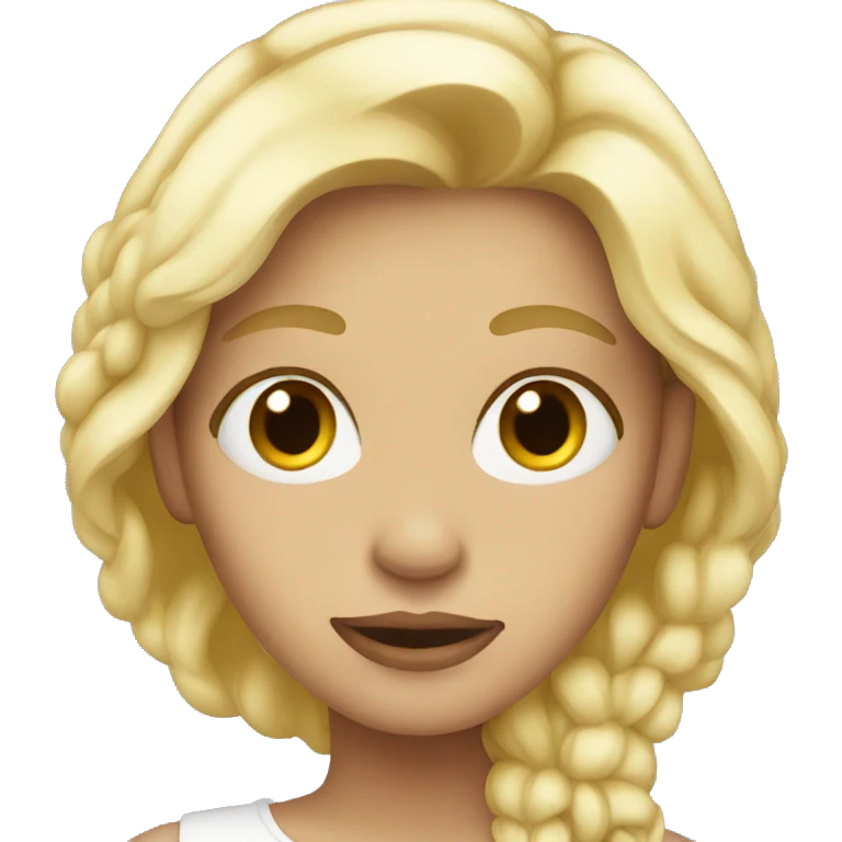 blonde  emoji