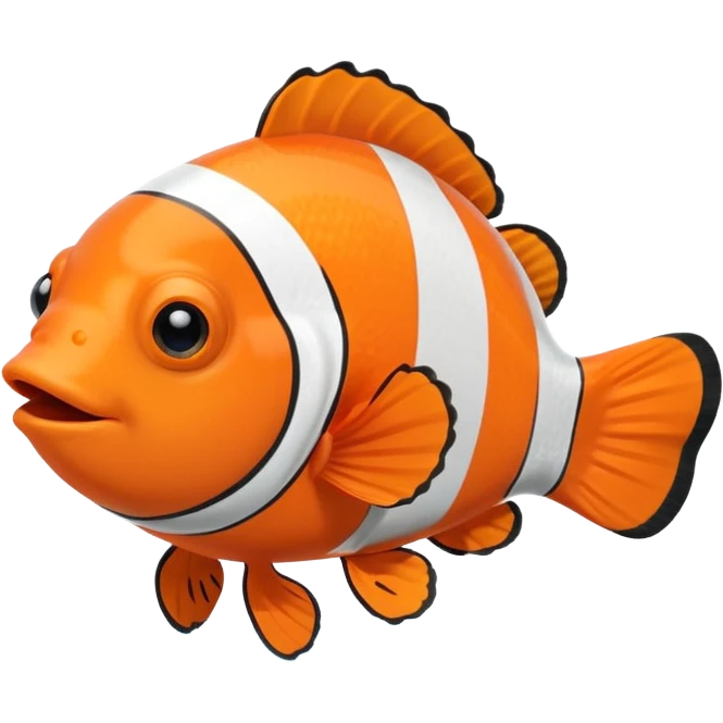 Nemo clownfish emoji