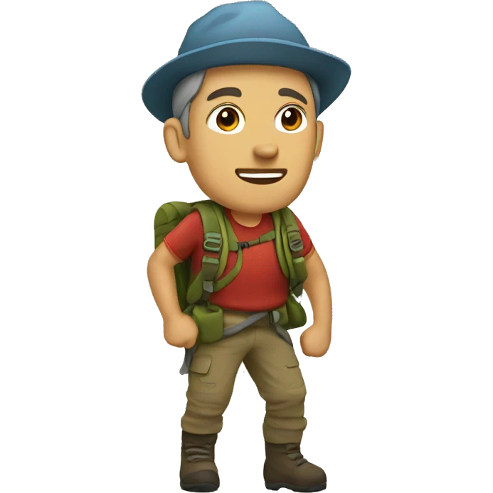 Trekking emoji