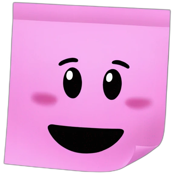 sticky note emoji