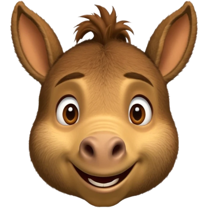 Donkey from shrek the movie emoji