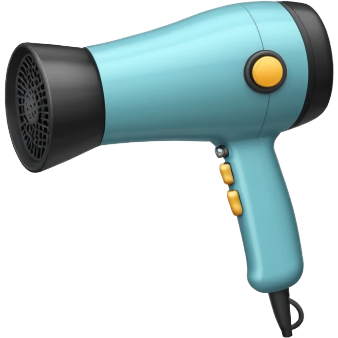hair dryer emoji