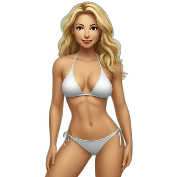 sexy-pose-soft-fit-caucasian-woman-bikini-(beach-body) emoji