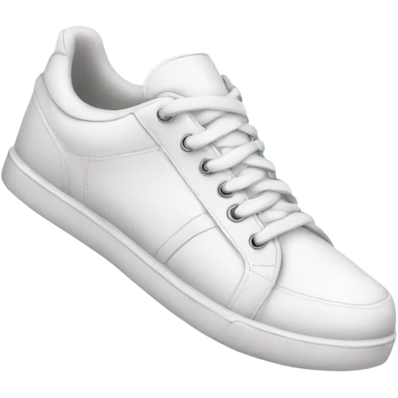 white sneaker emoji