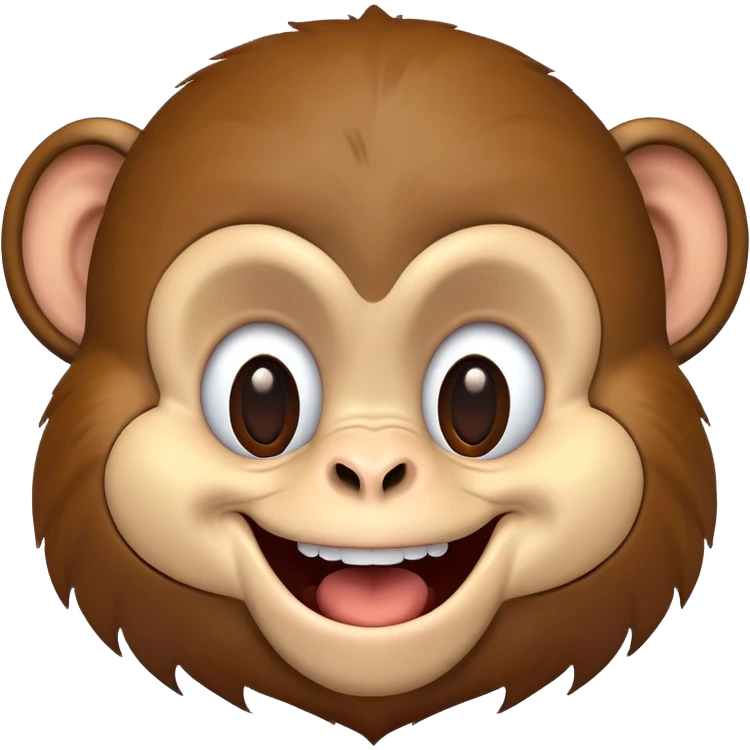 laughing monkey face emoji