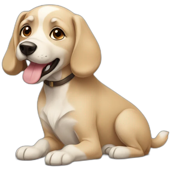 Chien emoji