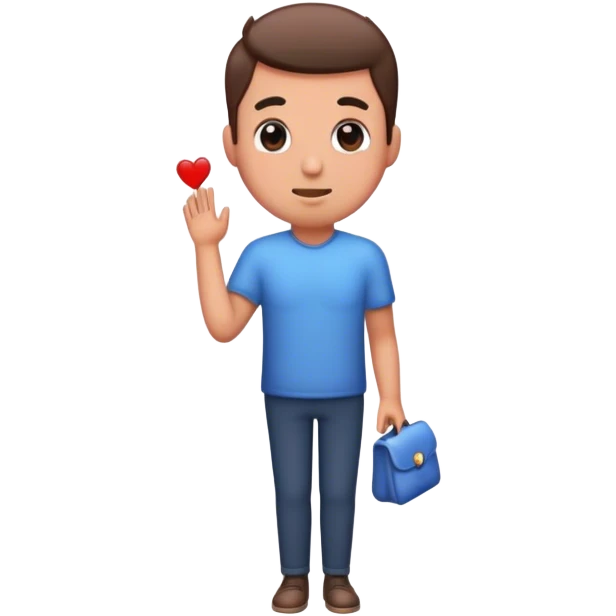 homme de dos emoji