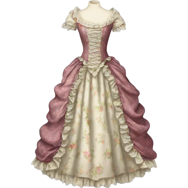 rococo dress emoji