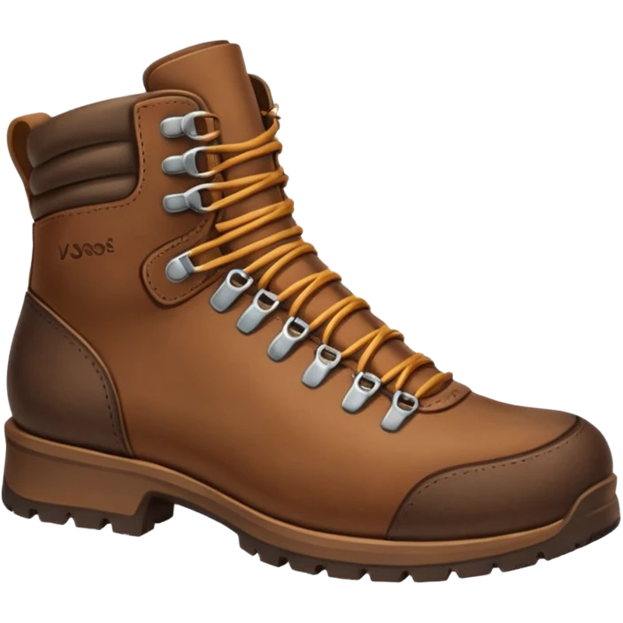 Hiking boots – rugged footwear emoji