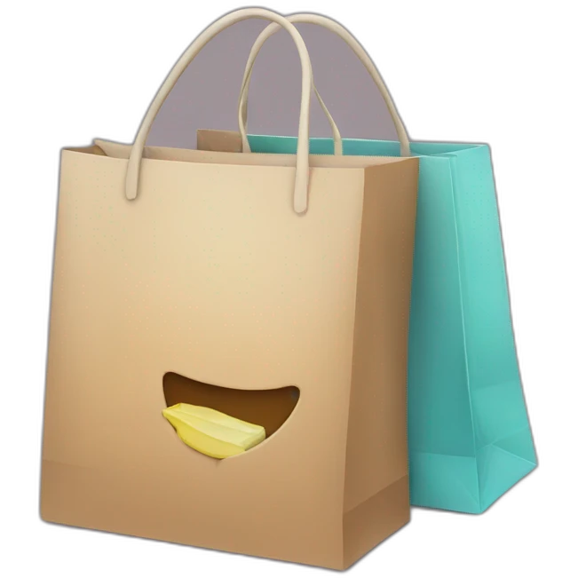 shopingbag hand emoji