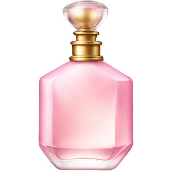 Light pink perfume bottle  emoji