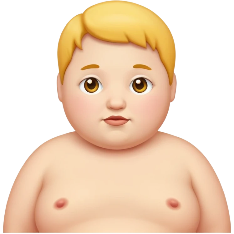 Fat  emoji