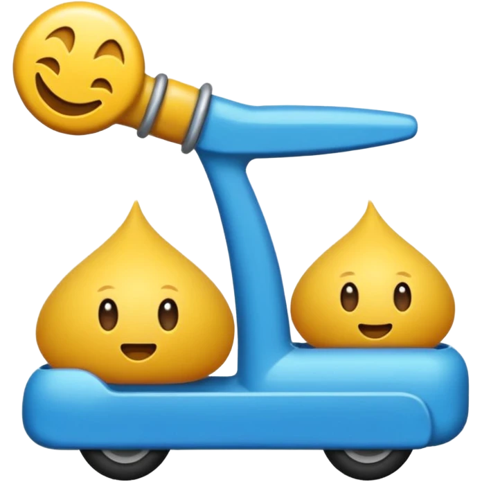 O inima mov,cu trecere spre albastru deschis si coada de drac! emoji