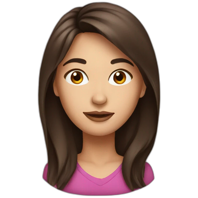 pretty-brunette-woman emoji