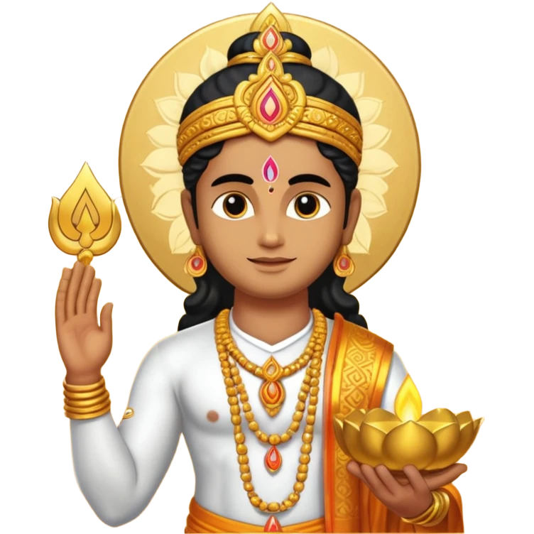 Create god murugan om Mandiram  emoji