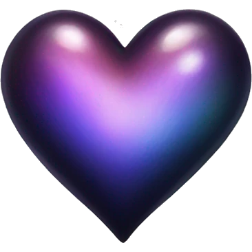dark warm iridescent SCALE heart emoji