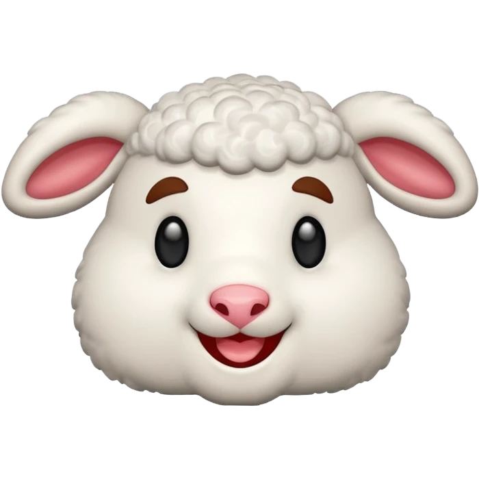 Lamb chop character emoji  emoji