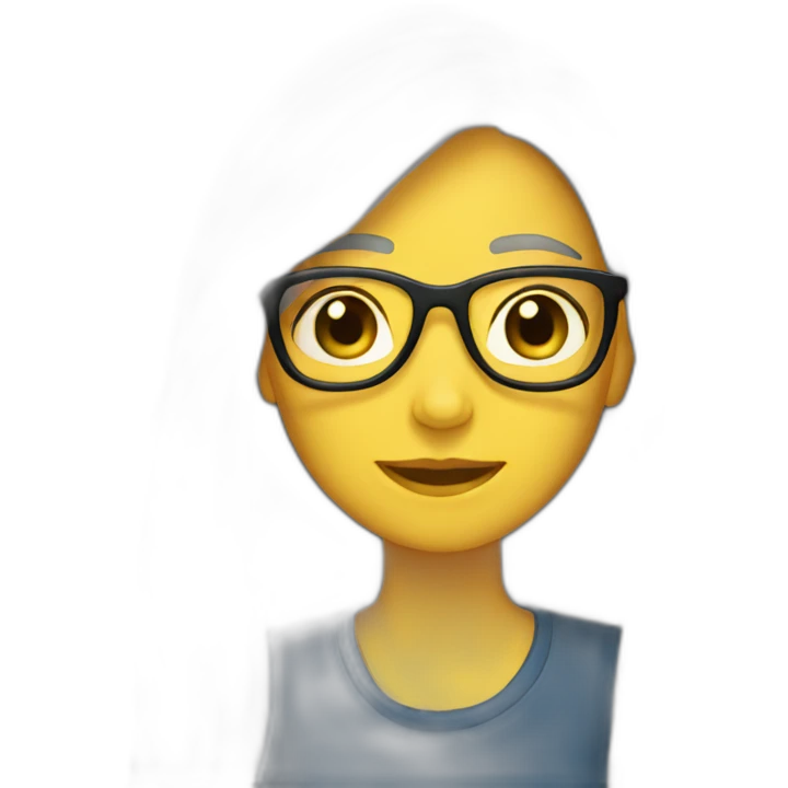 long-hair-girl-with-glasses emoji