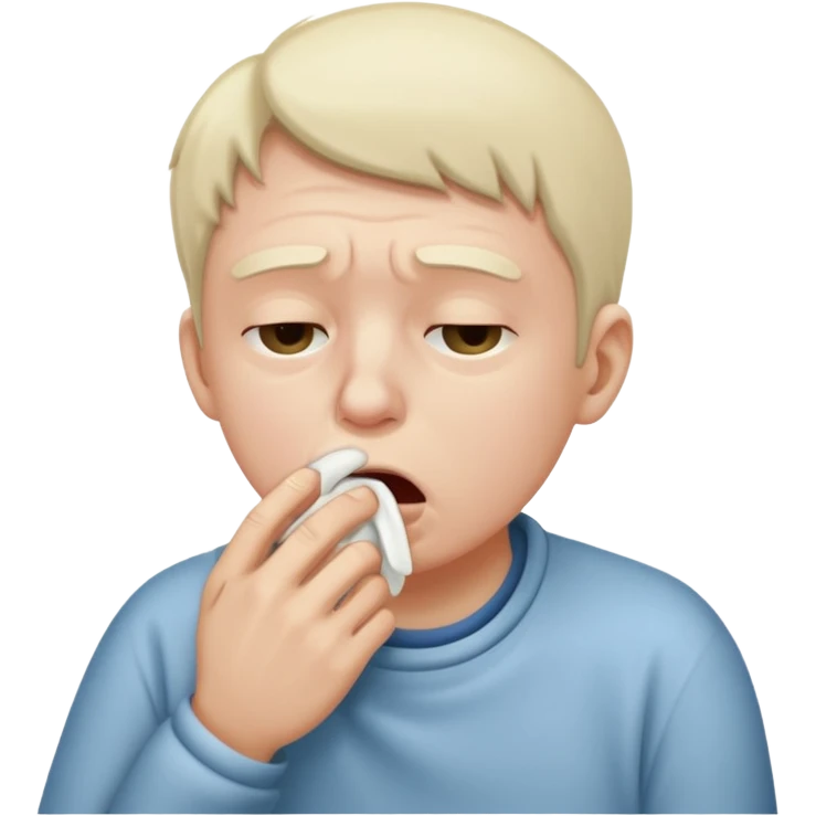 un malade quelqu'un de malade emoji