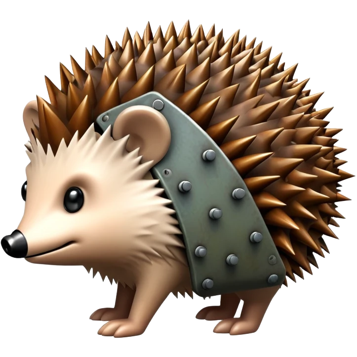 anti-tank hedgehog emoji
