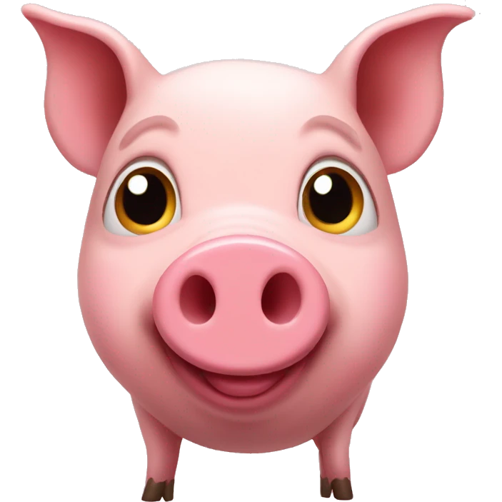pig with heart eyes emoji
