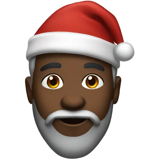 Black Santa  emoji
