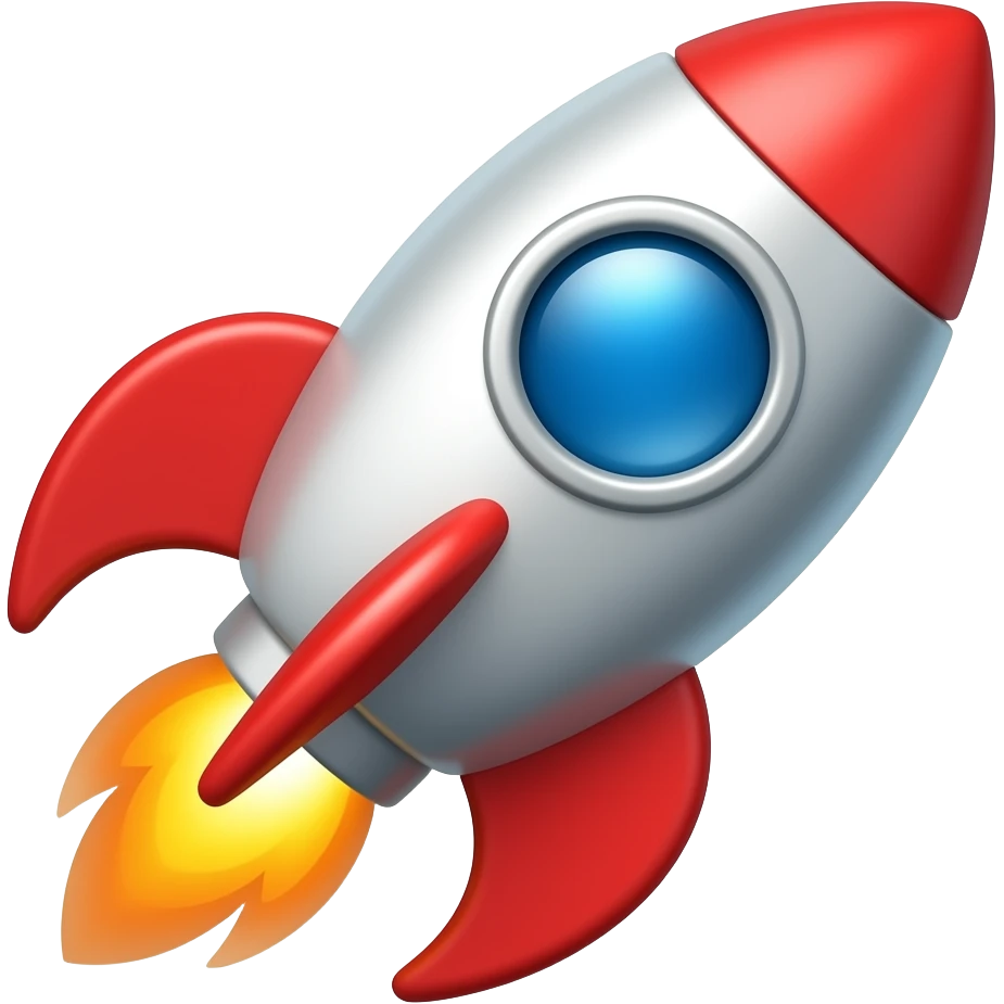 Rocket emoji
