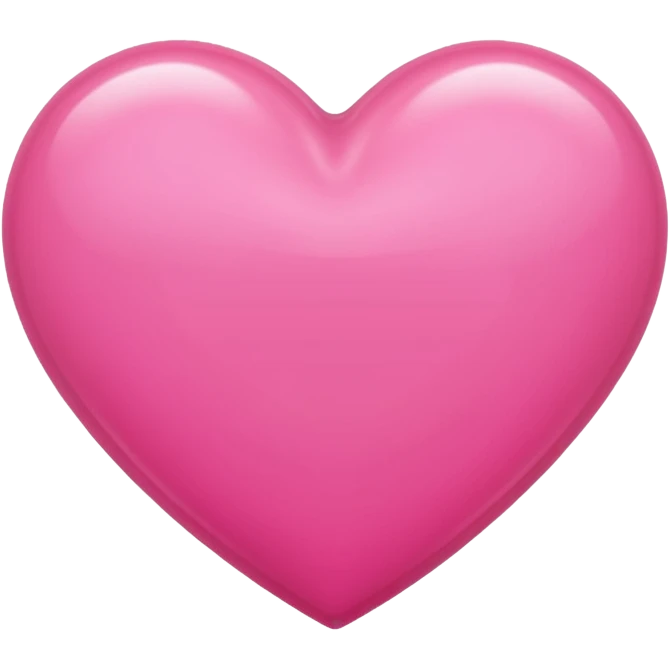 MEDIUM PINK heart emoji emoji