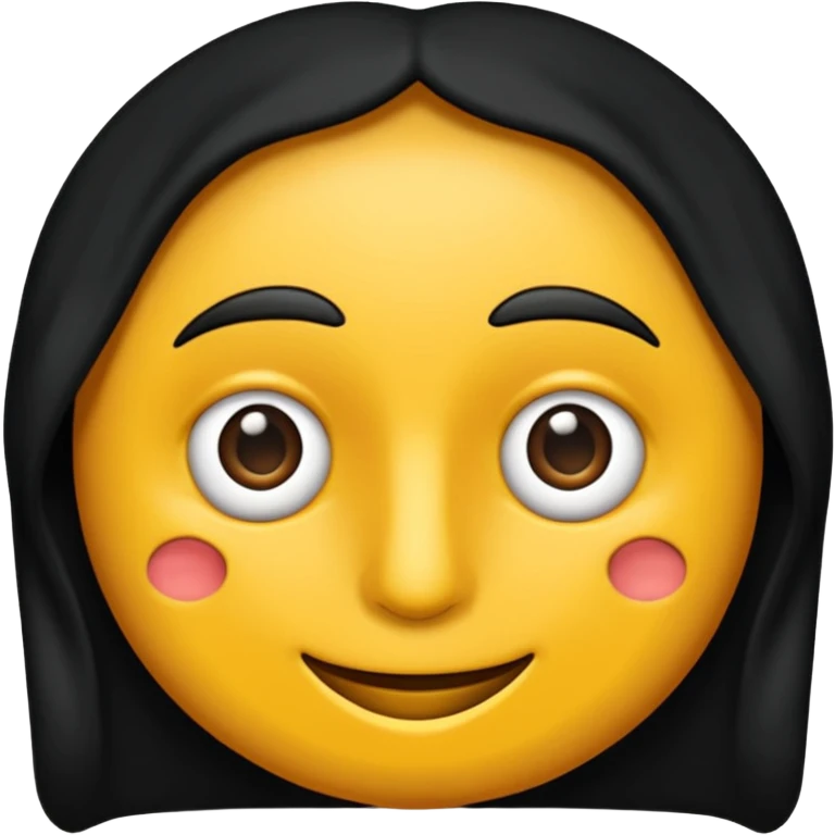 bir siyah içi boş yuvarlak içinede siyah bir artı ama artının o uçları yuvarlağı içinden azıcık çıksın emoji