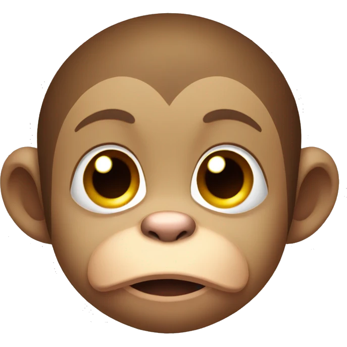 baby Monkey with blocked nose emoji