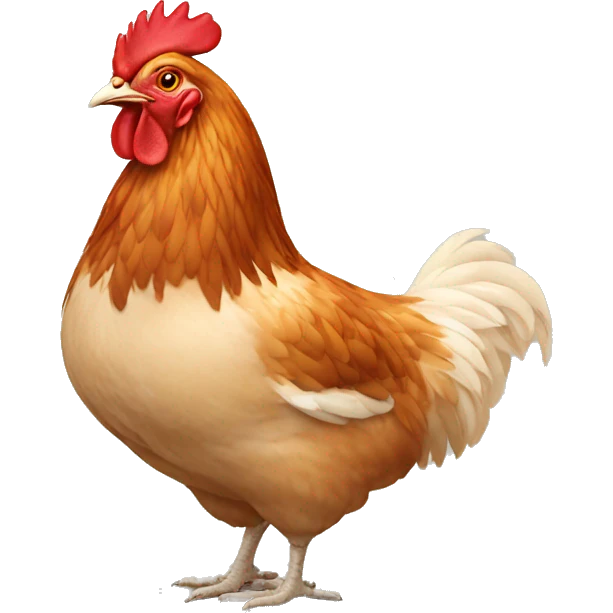 Hen emoji