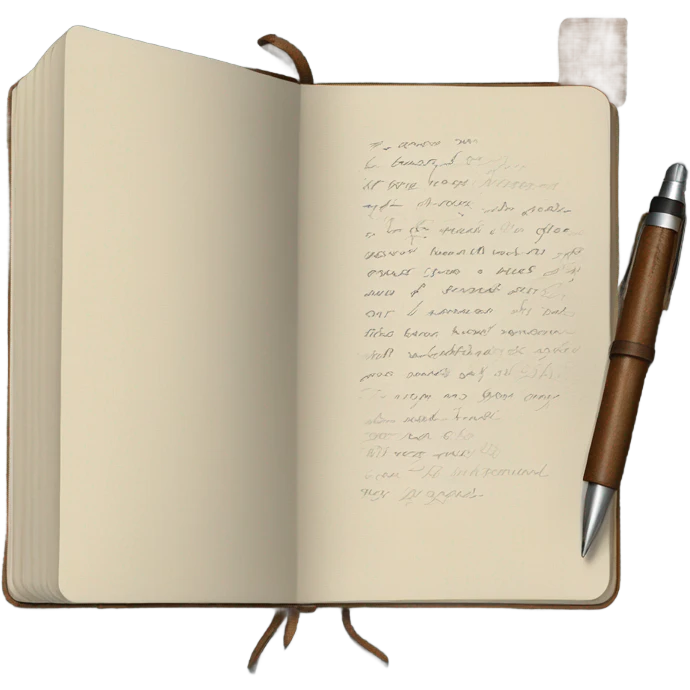 poetry notebook emoji