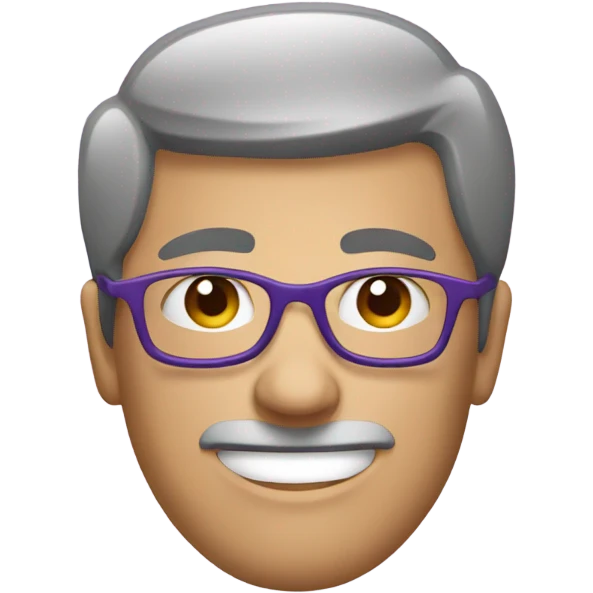 Newspaper in purple emoji