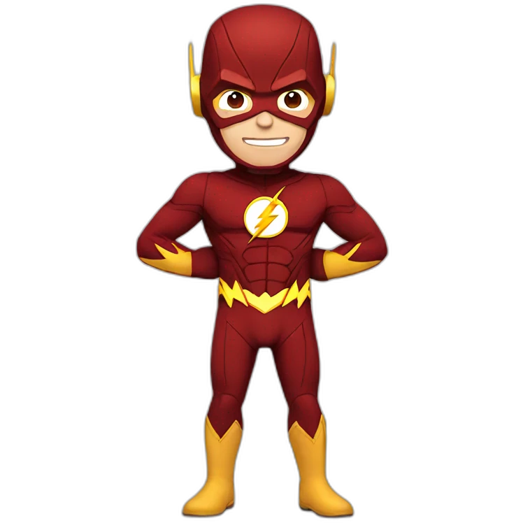 The flash emoji