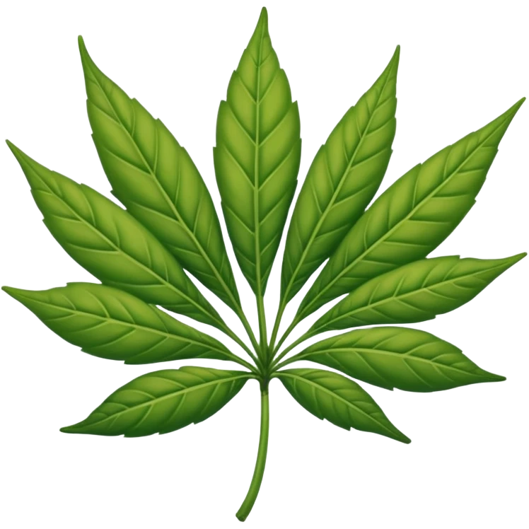 Hoja de mariguana emoji