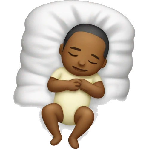 person rocking baby to sleep emoji