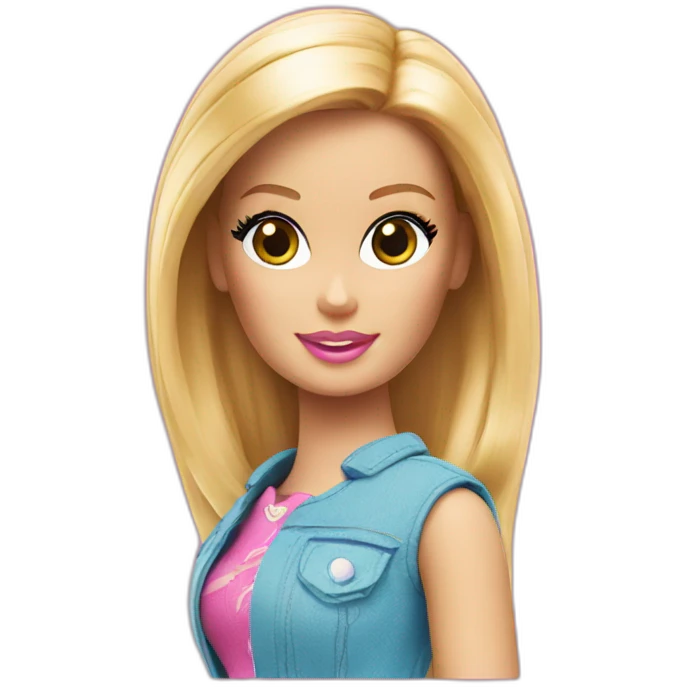 barbie logo emoji
