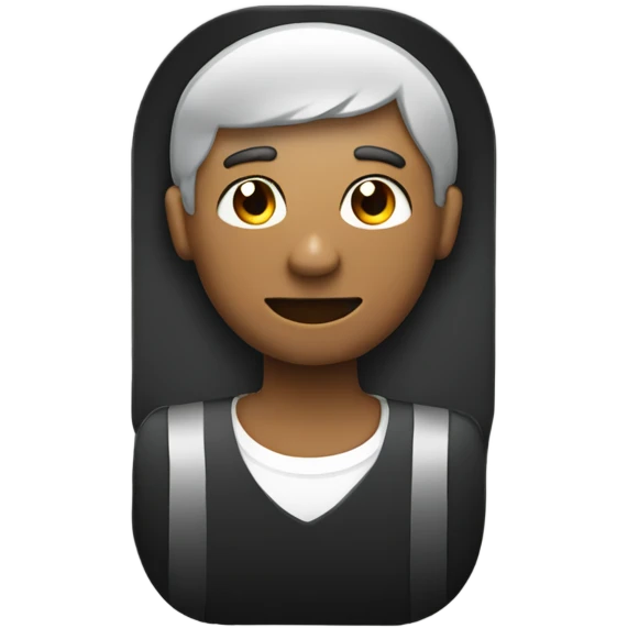 video player youtube like but black emoji