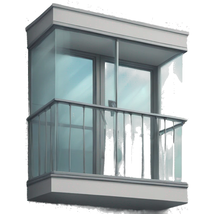 glass pane balcony emoji