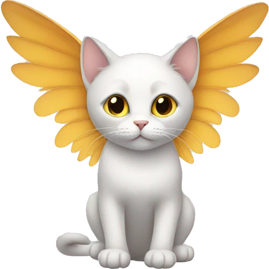 Cat with wings emoji