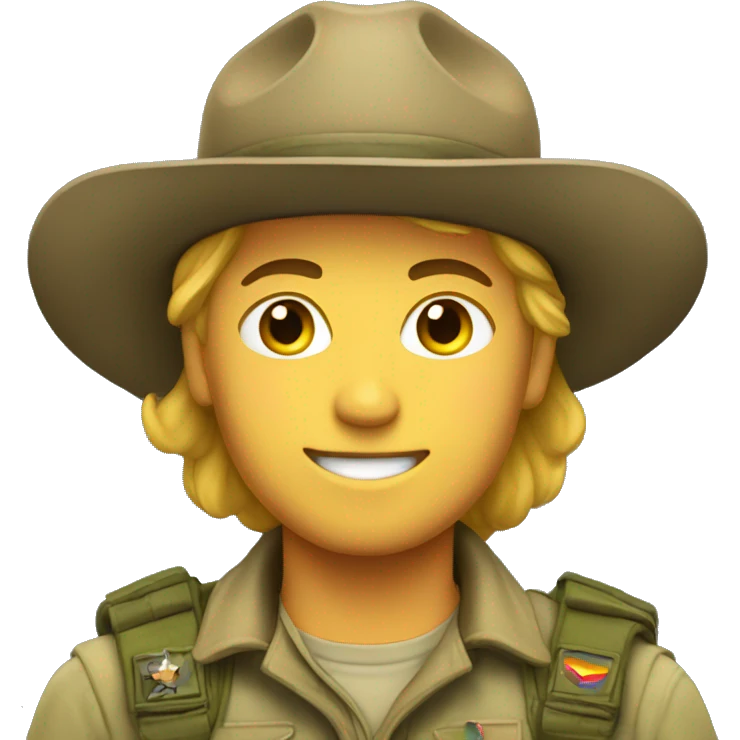 A LGBTQ Ranger emoji