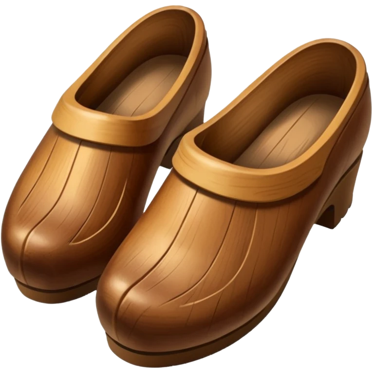 Wooden shoes emoji