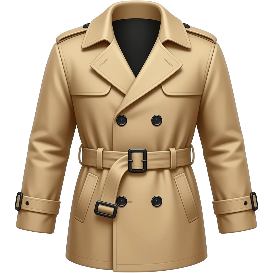trench coat emoji