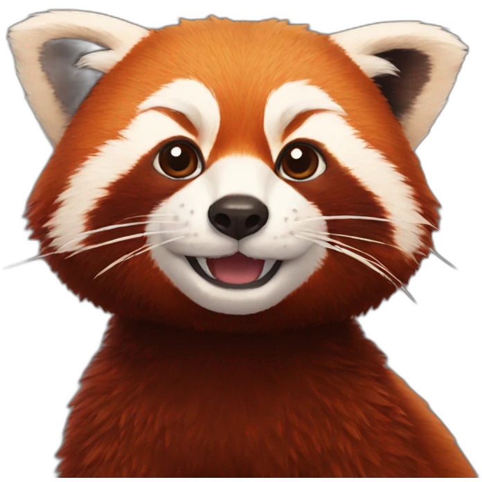 Red panda  emoji