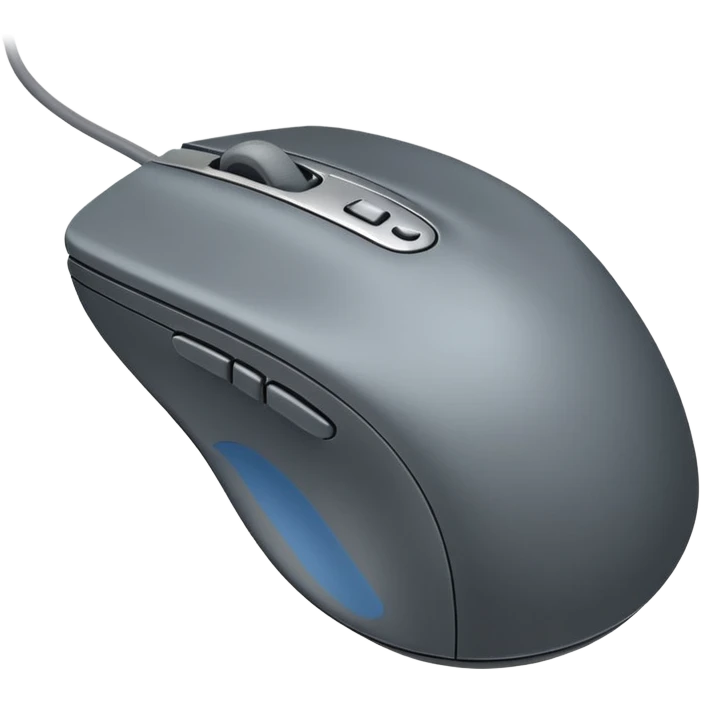 clicking the computer mouse emoji